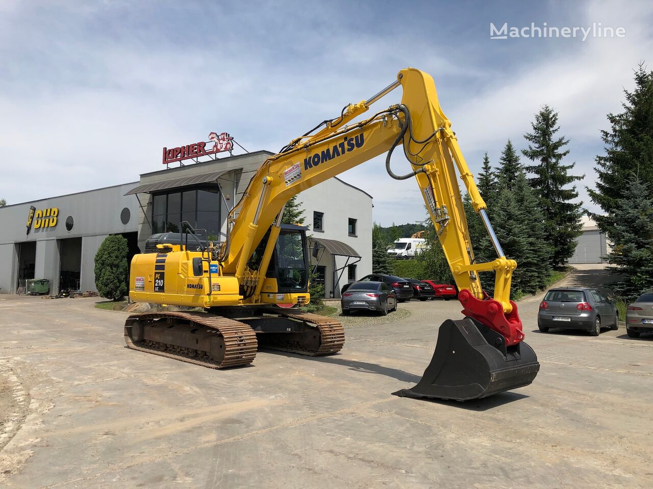 Komatsu PC210LC-11 tracked excavator