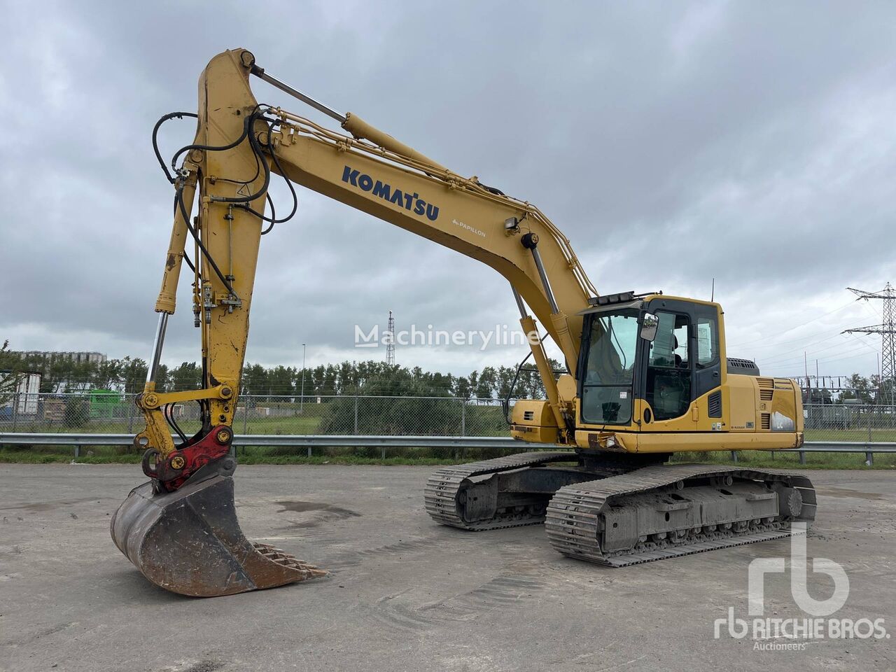 Komatsu PC210LC-8 excavadora de cadenas