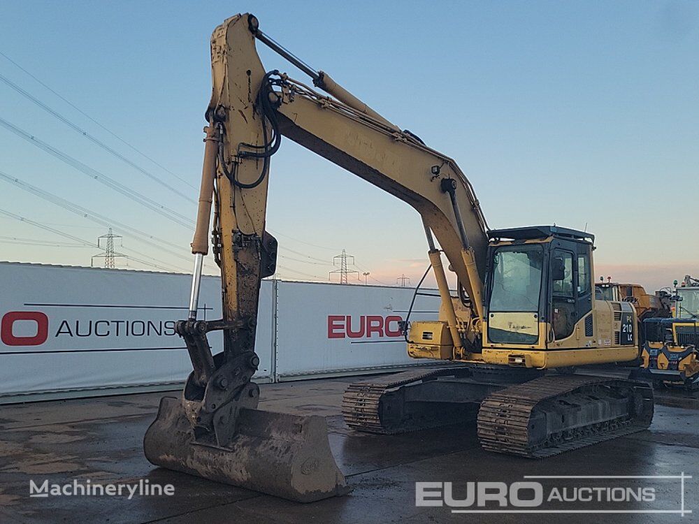 Komatsu PC210LC-8 lánctalpas kotrógép