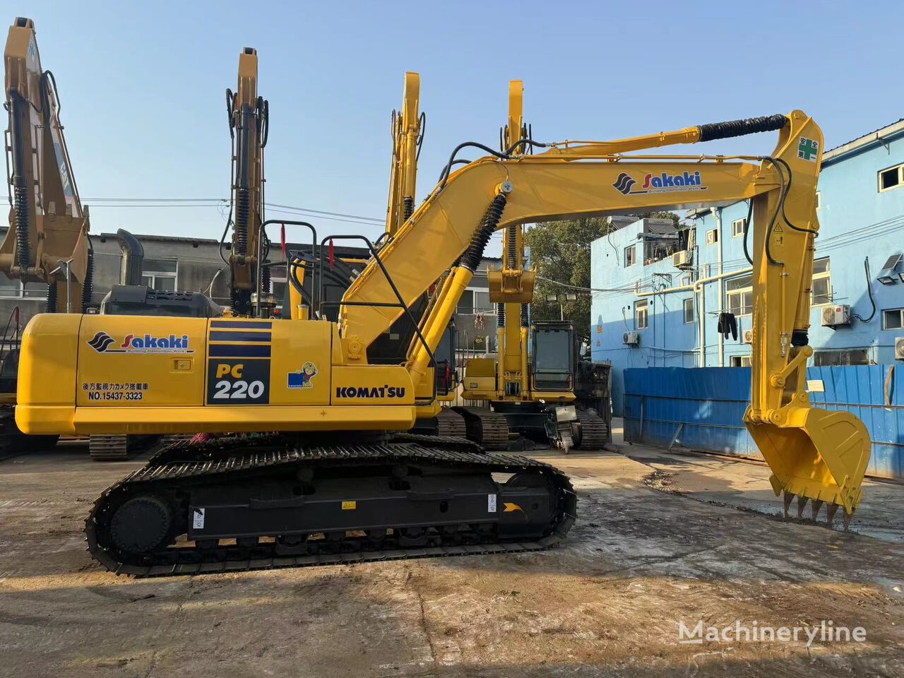 pelle sur chenilles Komatsu PC220