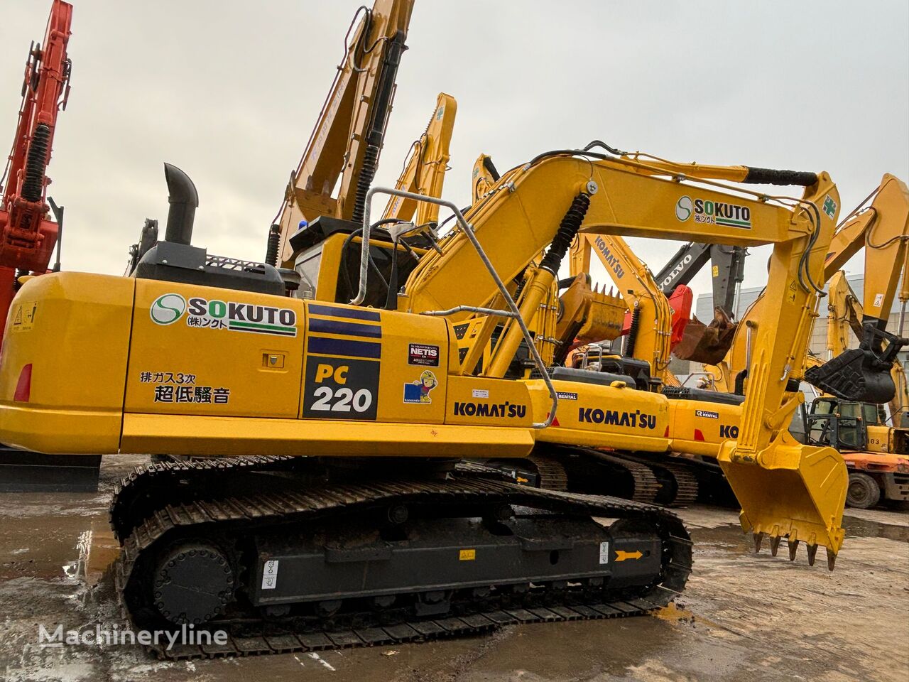 pelle sur chenilles Komatsu PC220-8