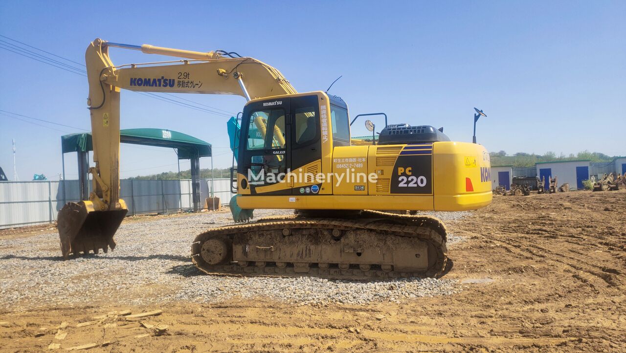 Komatsu PC220-8 tracked excavator