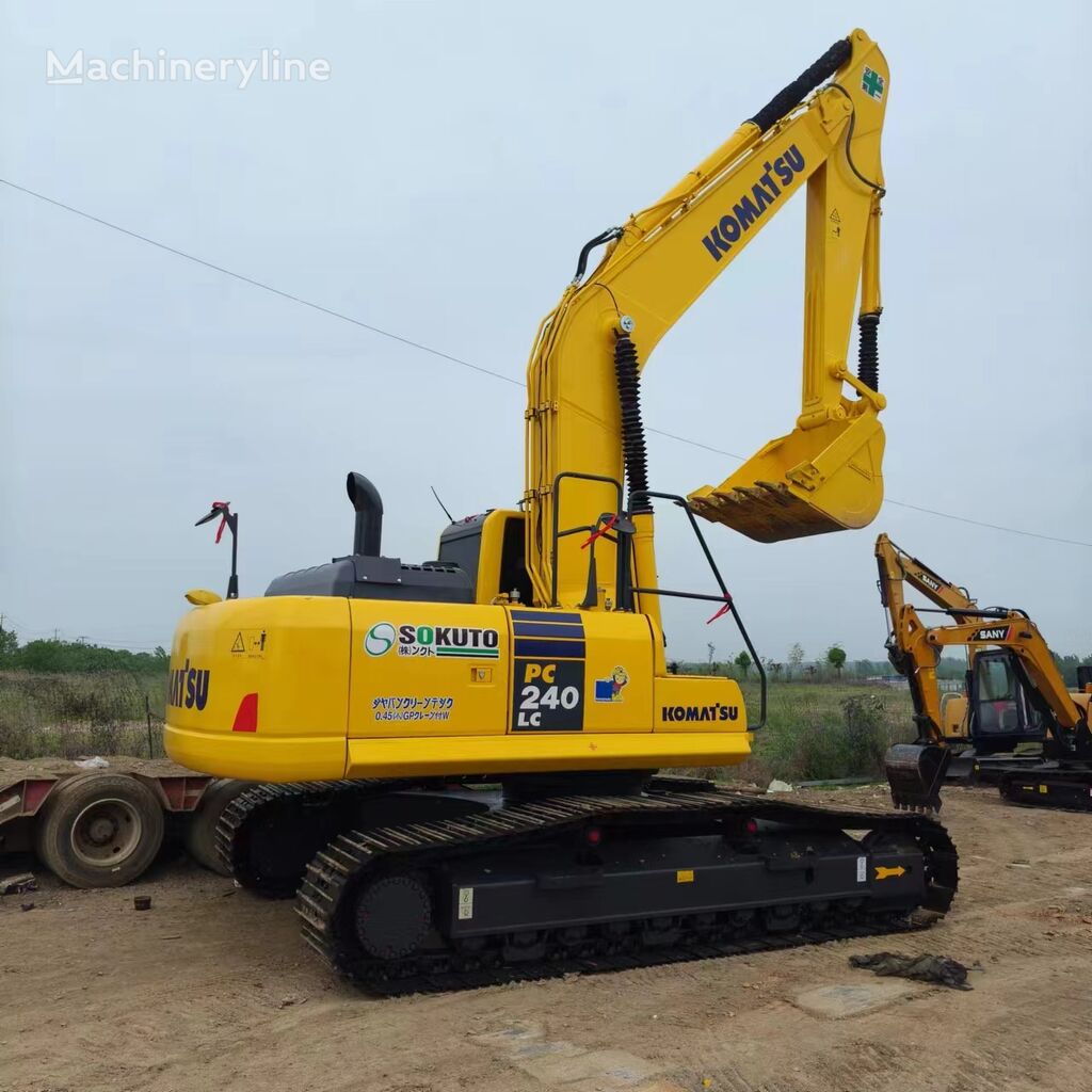 Komatsu PC240 tracked excavator