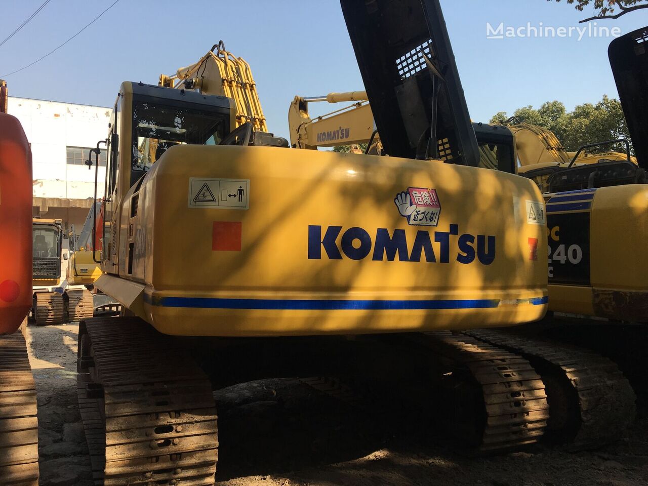 Komatsu PC240-8 tracked excavator