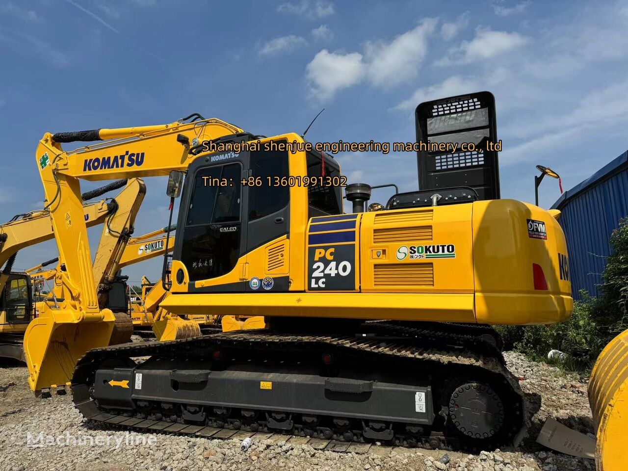 Komatsu PC240-8 excavadora de cadenas