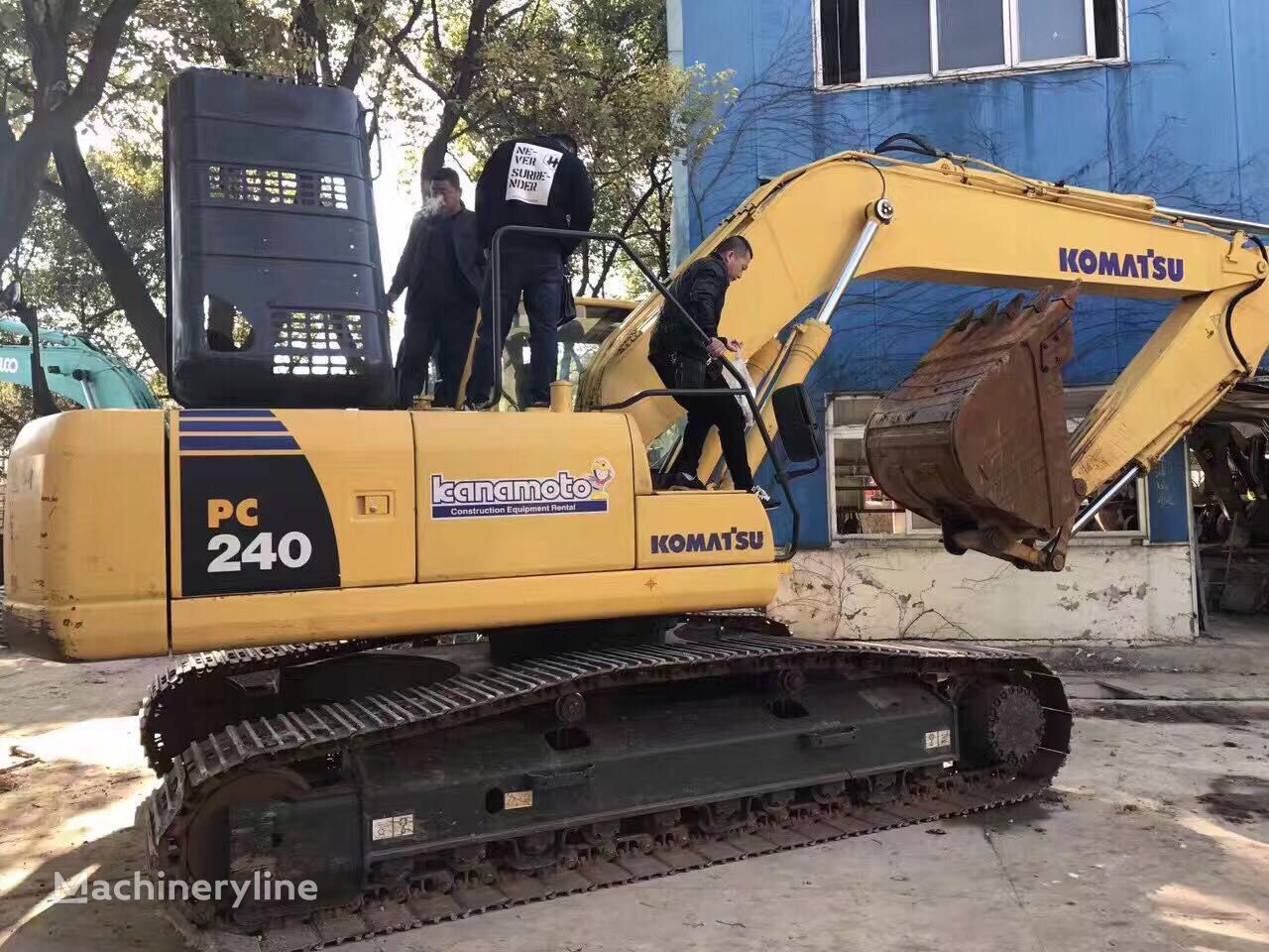 vikšrinis ekskavatorius Komatsu PC240 excavator 24ton komatsu digger