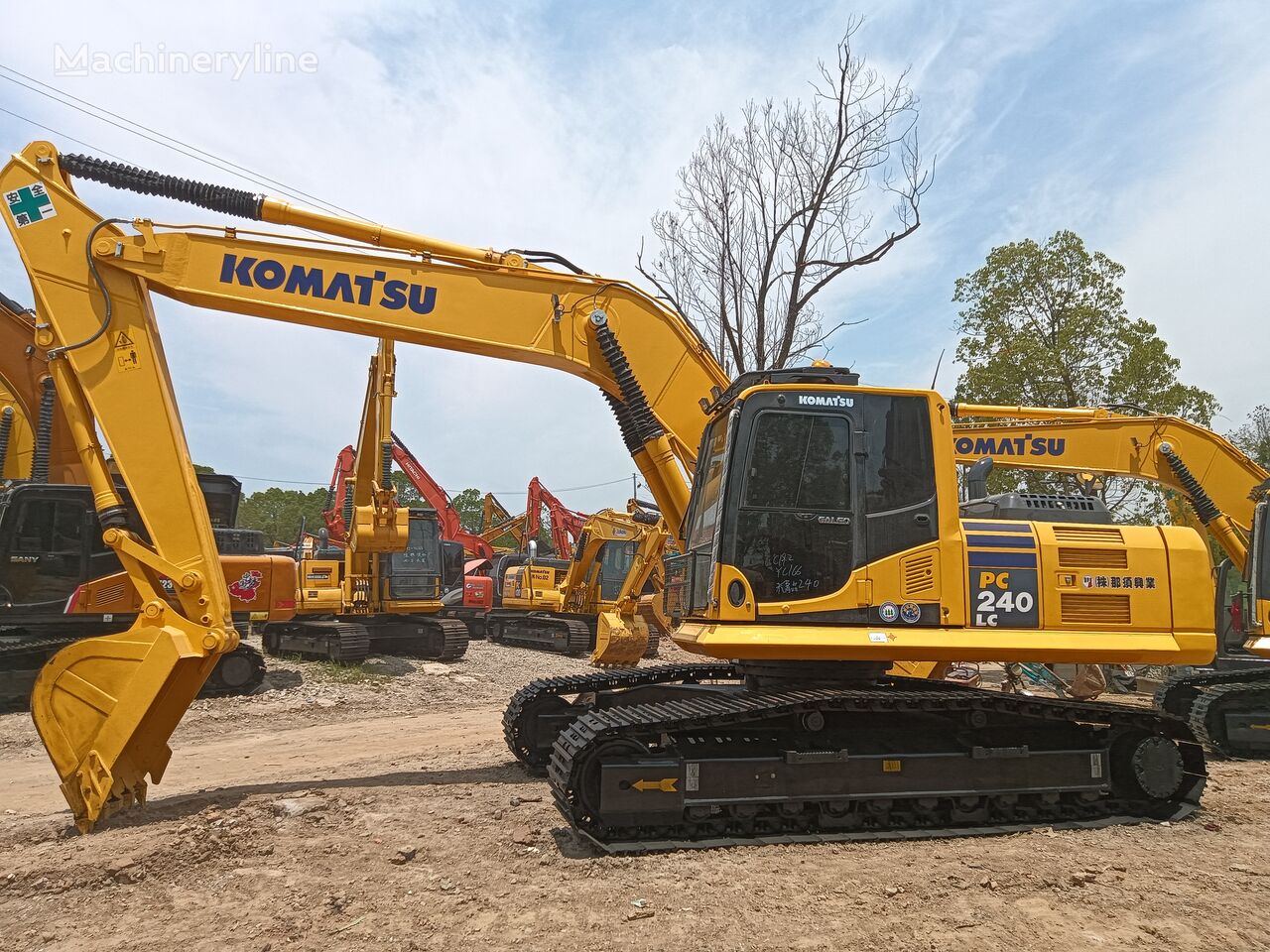 Komatsu PC240LC tracked excavator