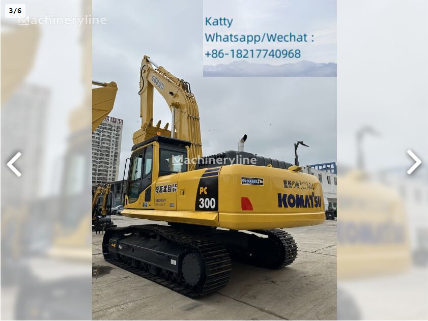 Komatsu PC300-8N1 excavadora de cadenas