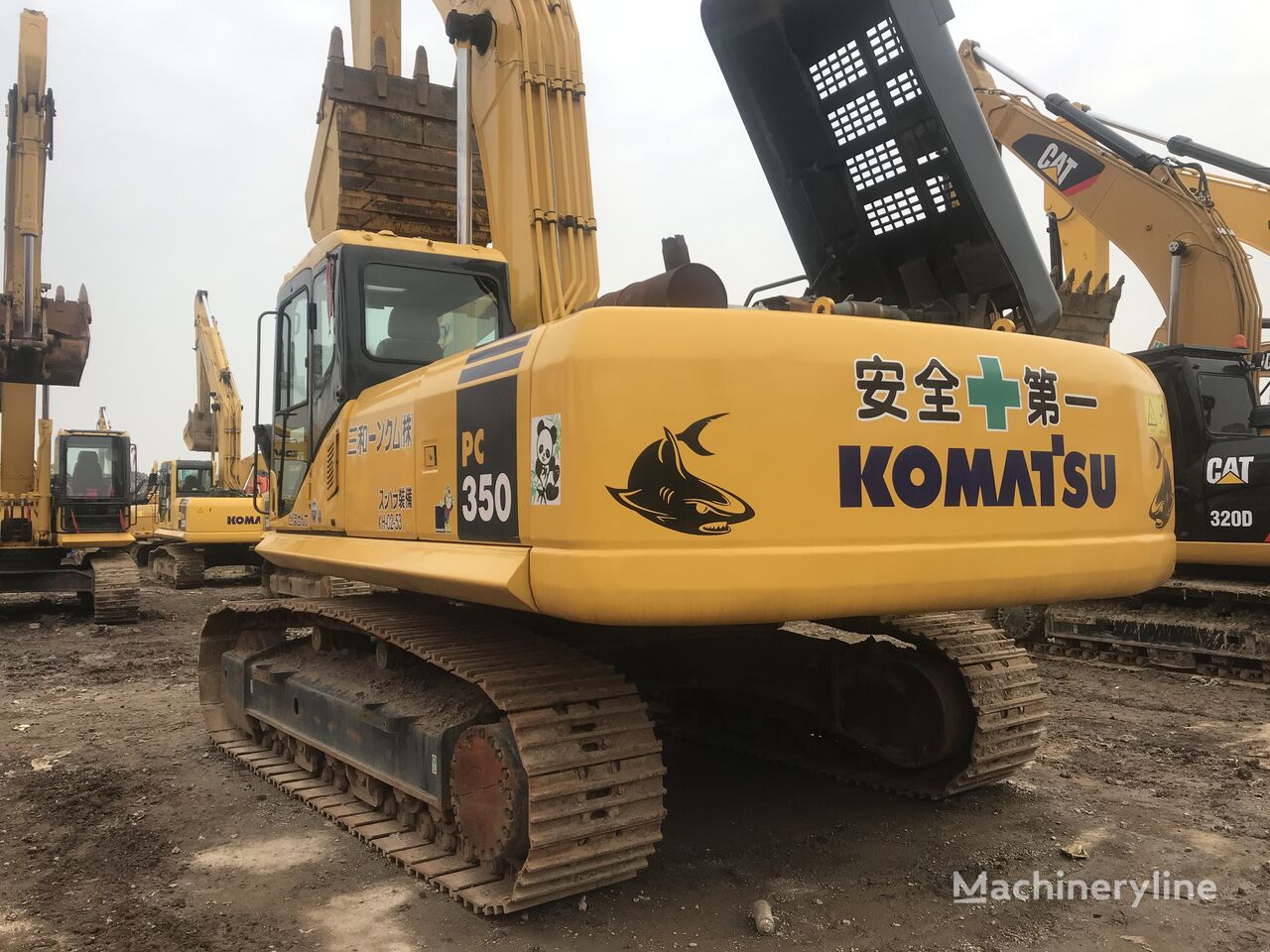 Komatsu PC350 excavadora de cadenas