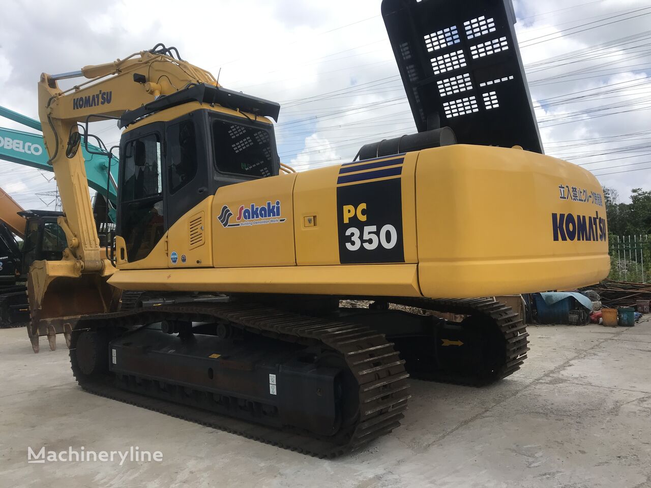 vikšrinis ekskavatorius Komatsu PC350