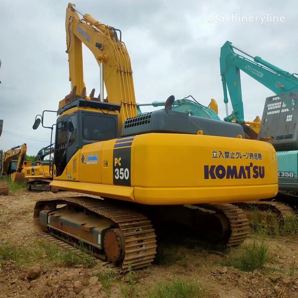 Komatsu PC350 tracked excavator