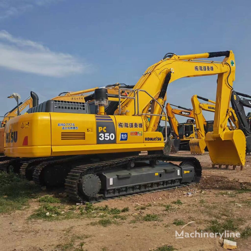 Komatsu PC350 tracked excavator