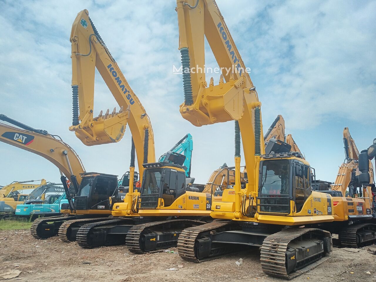 Komatsu PC350 excavadora de cadenas