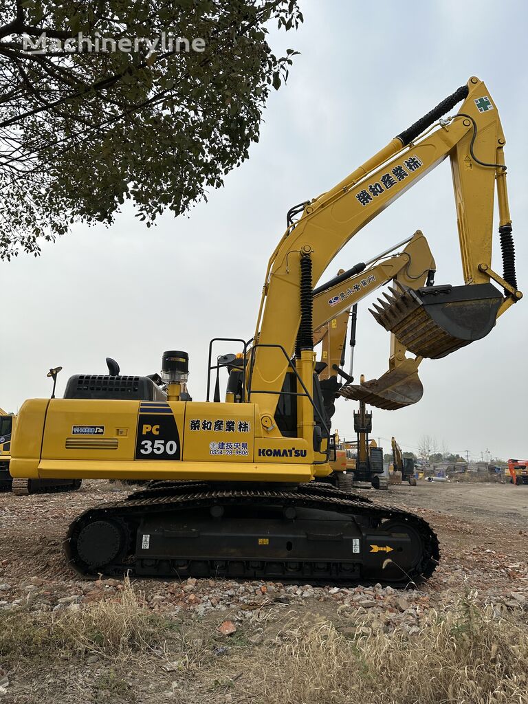 Komatsu PC350-7 tracked excavator