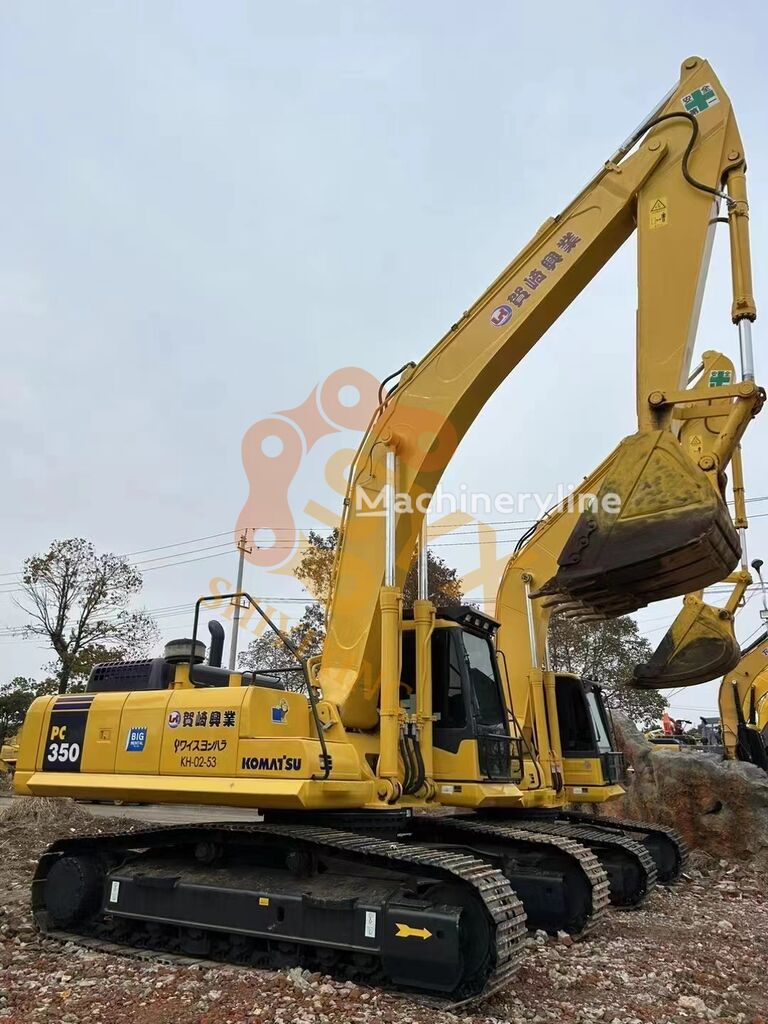 Komatsu PC350-7 tracked excavator