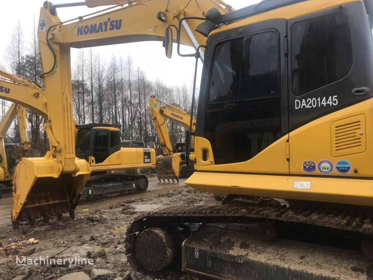 vikšrinis ekskavatorius Komatsu PC350LC-8