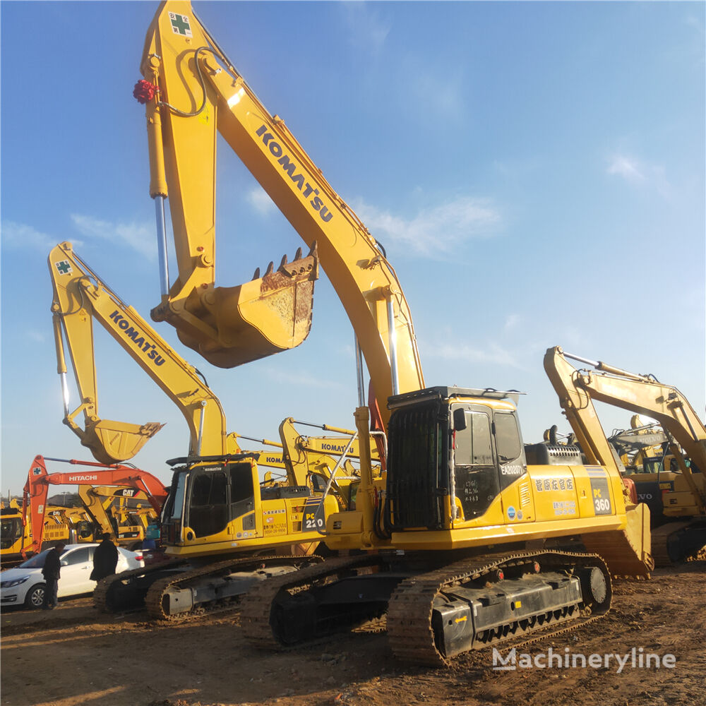 Komatsu PC360 tracked excavator