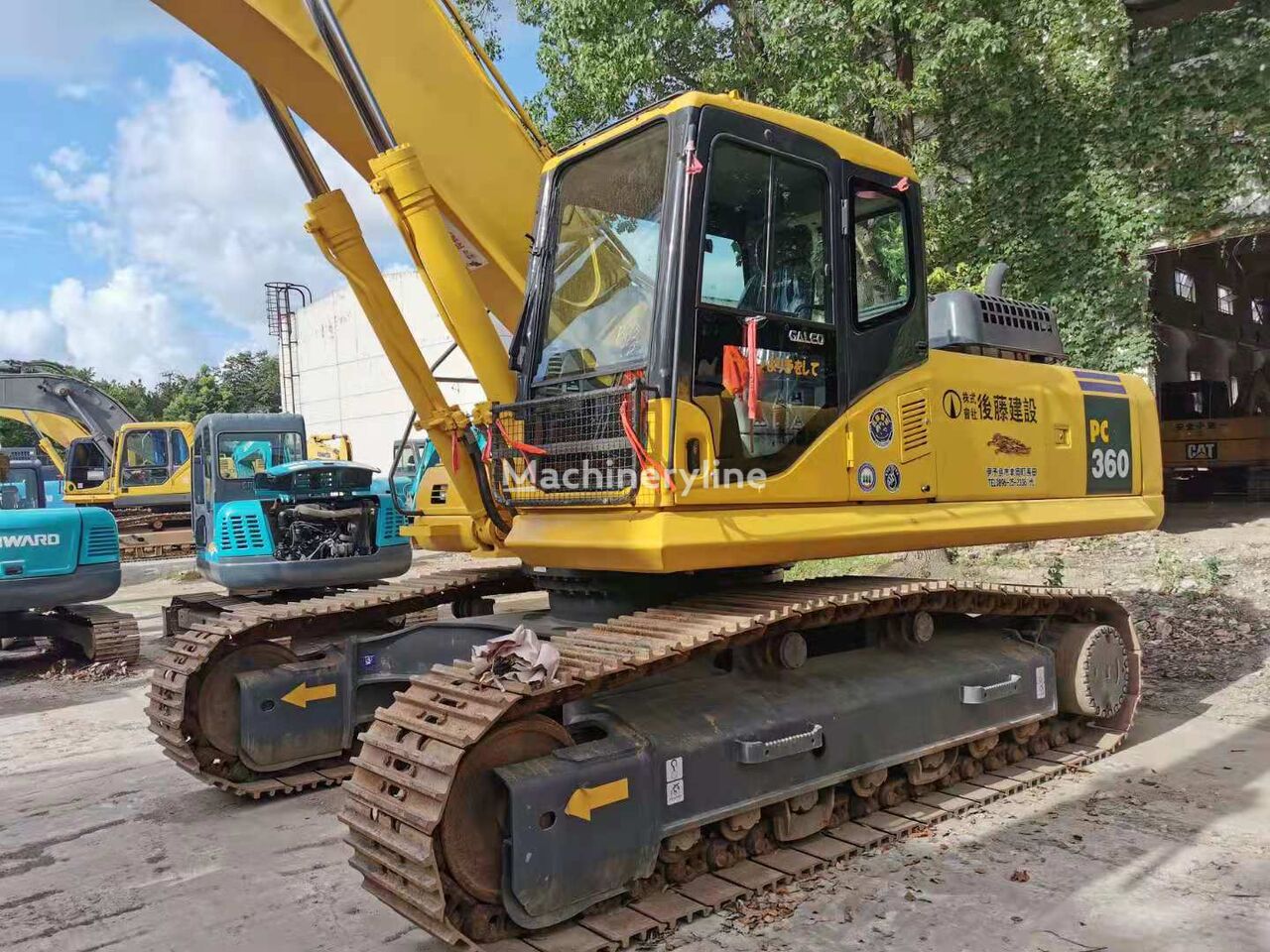 Komatsu PC360-7 excavadora de cadenas