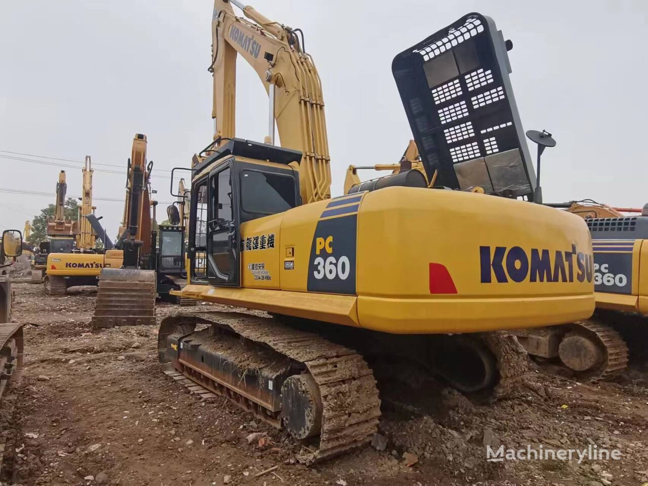 Komatsu PC360-7 tracked excavator