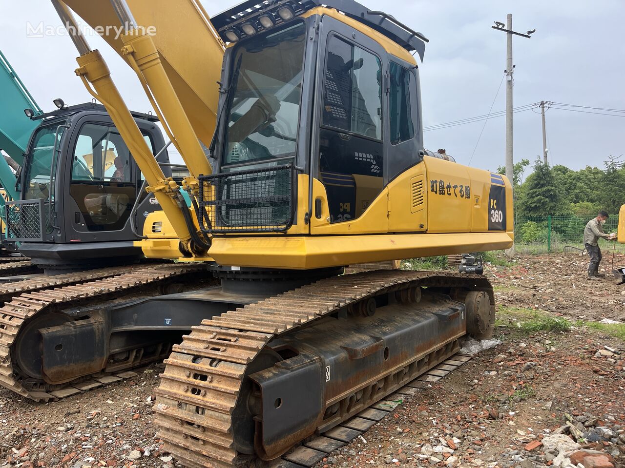 Komatsu PC360-7 tracked excavator