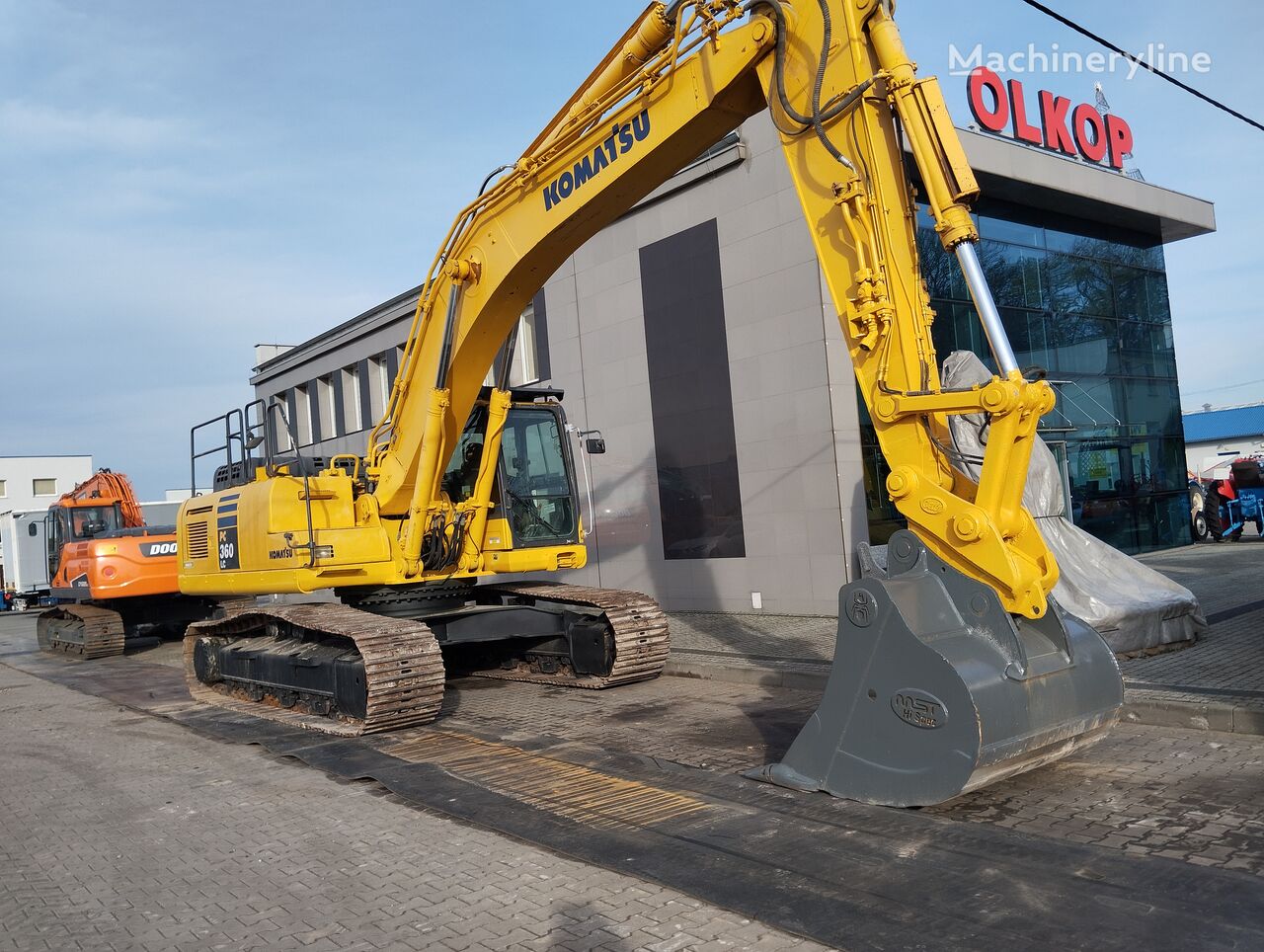 Komatsu PC360-LC10 tracked excavator