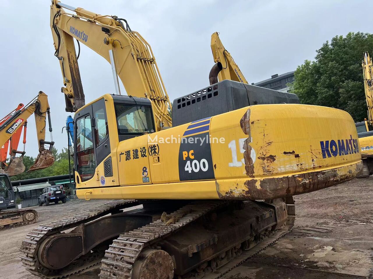 Komatsu PC400 telakaivinkone