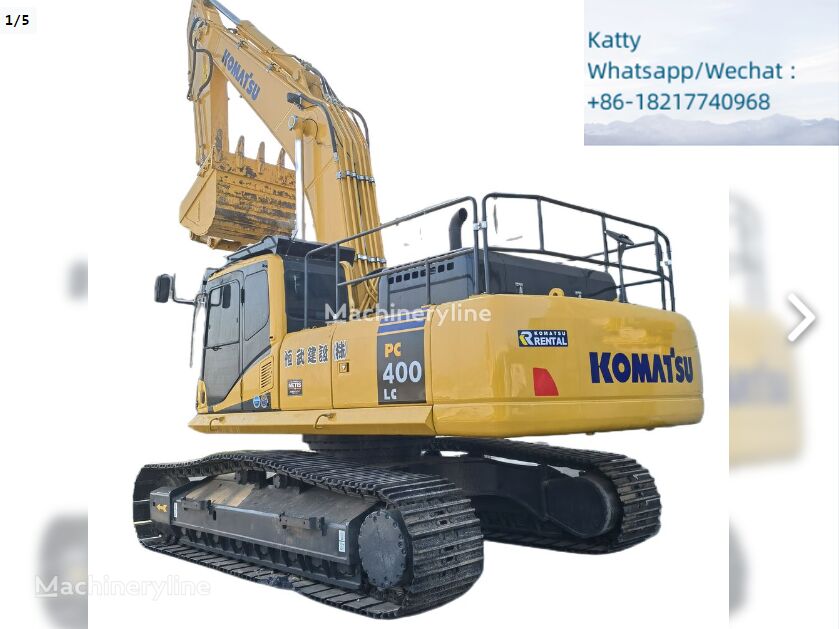 Komatsu PC400-7 tracked excavator