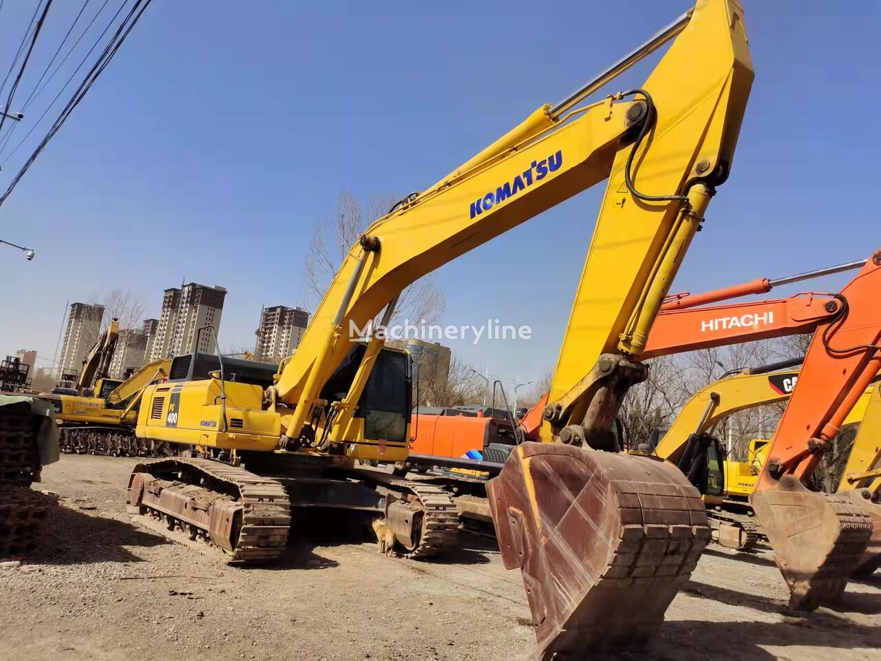 Komatsu PC400-8 excavadora de cadenas