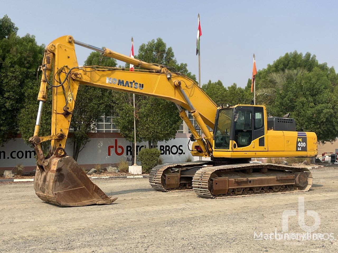 Komatsu PC400LC-8R excavadora de cadenas