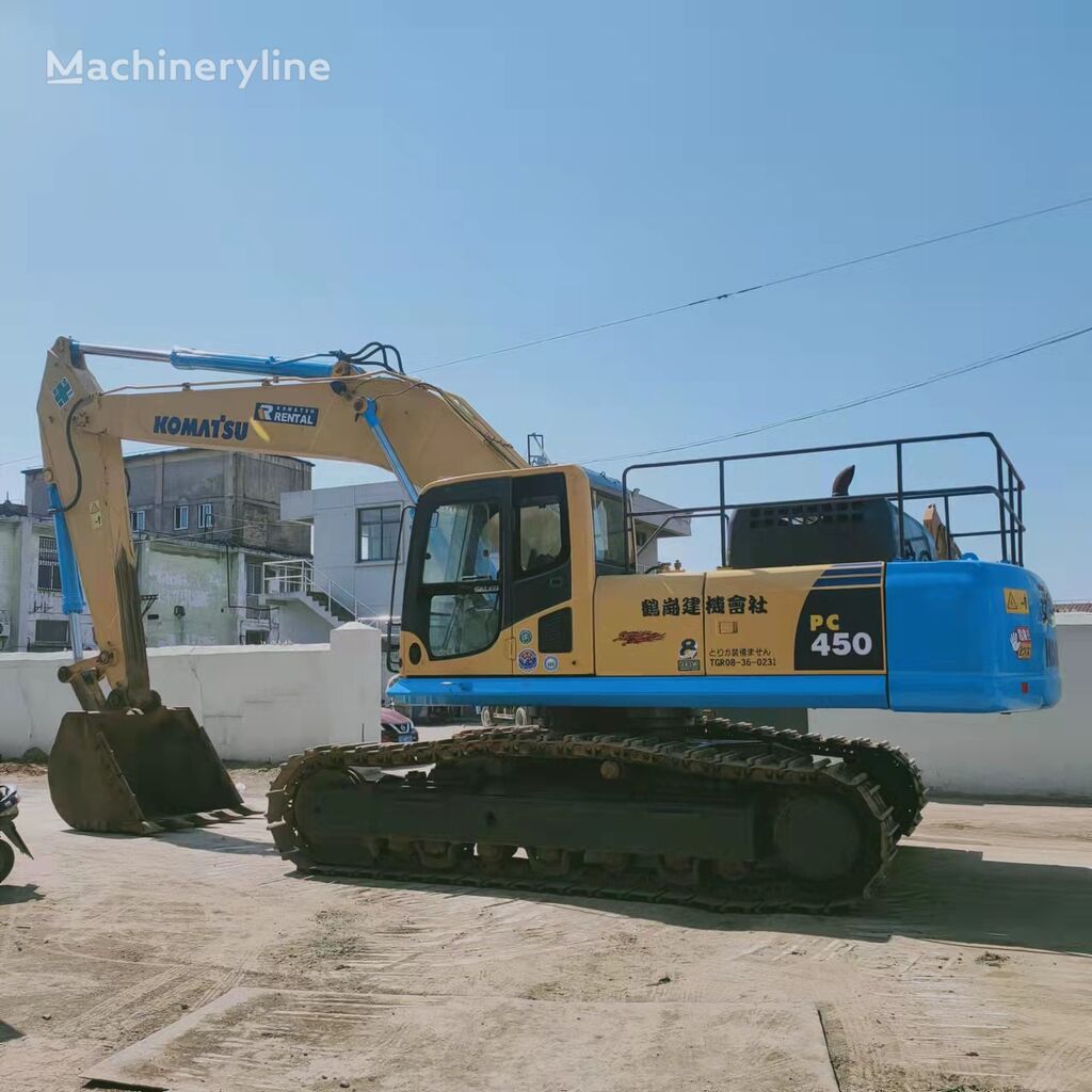 Pásové rýpadlo Komatsu PC450 - Machineryline