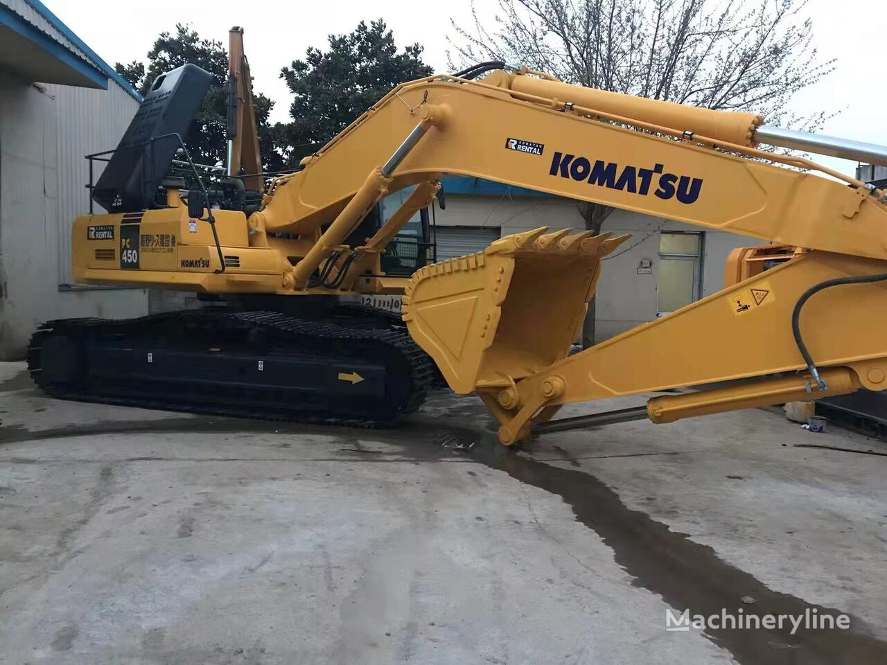 Komatsu PC450-7 paletli ekskavatör