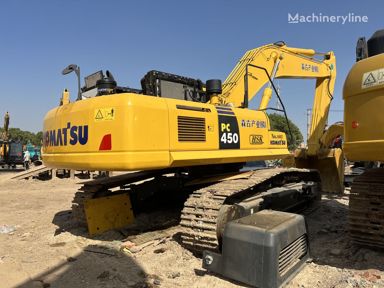 Komatsu PC450-8 tracked excavator