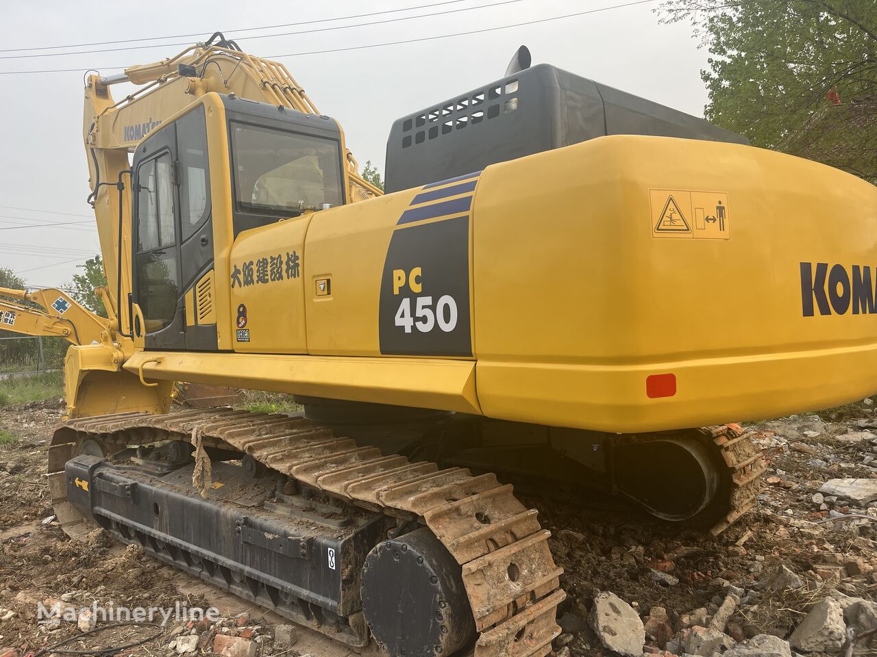 pelle sur chenilles Komatsu PC450-8