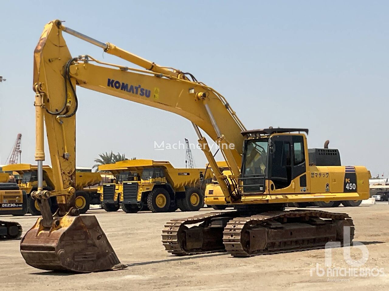 Komatsu PC450-8 tracked excavator