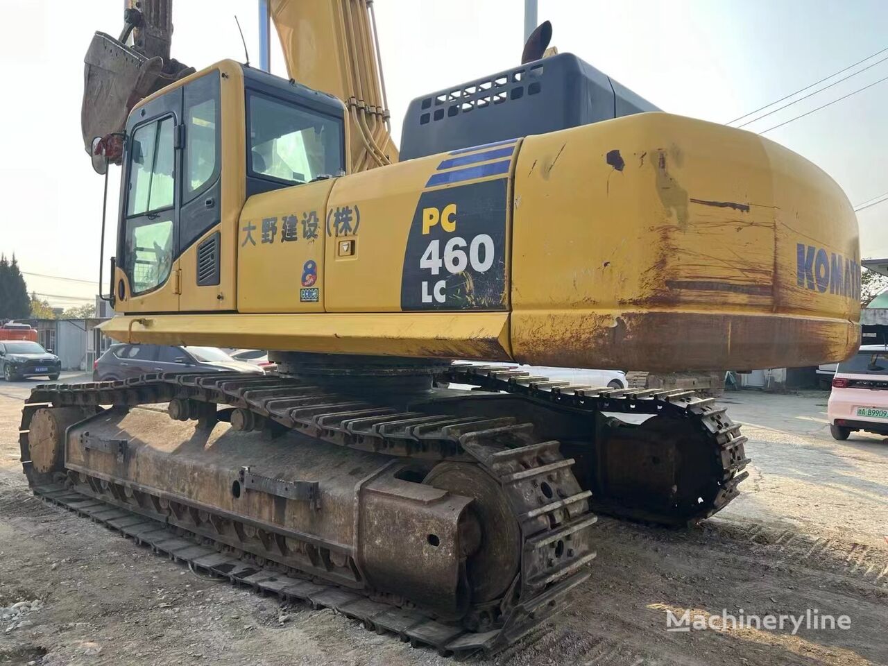 Komatsu PC460 tracked excavator