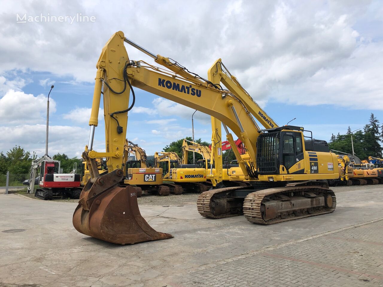 Komatsu PC490LC-10 excavadora de cadenas