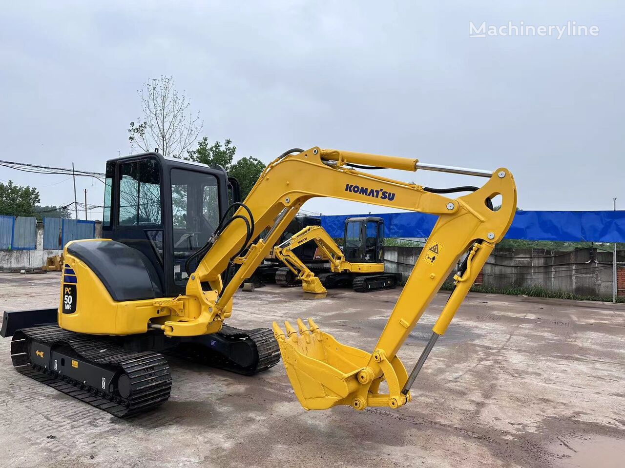 Komatsu PC50MR tracked excavator