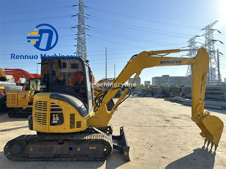 Komatsu PC55 tracked excavator