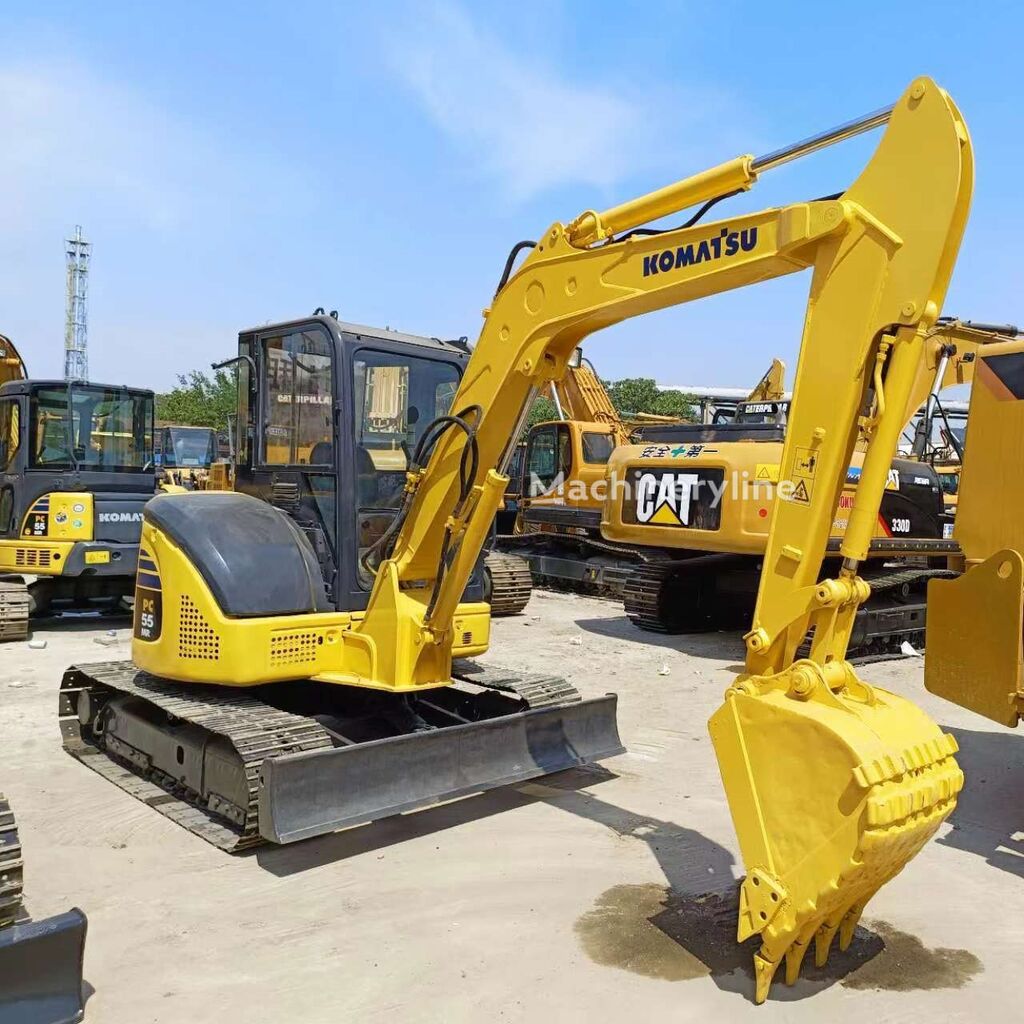 Pelle sur chenilles Komatsu PC55 à vendre | Machineryline GA Pelle sur chenilles Komatsu PC55 - Machineryline