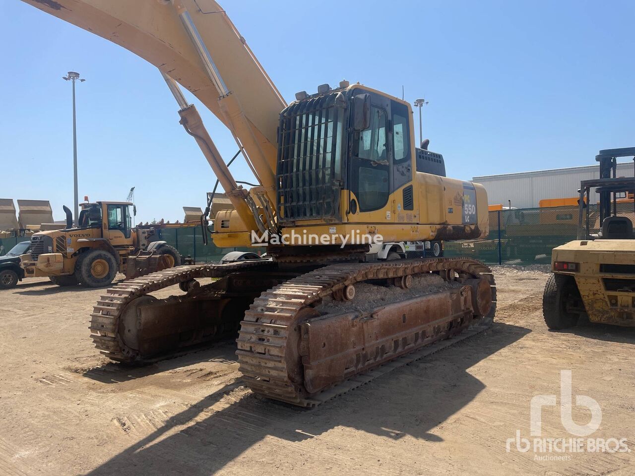 Komatsu PC550LC-8 tracked excavator