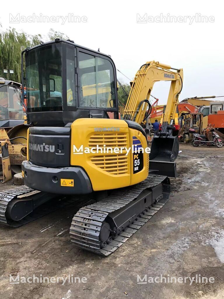 Komatsu PC55MR lánctalpas kotrógép