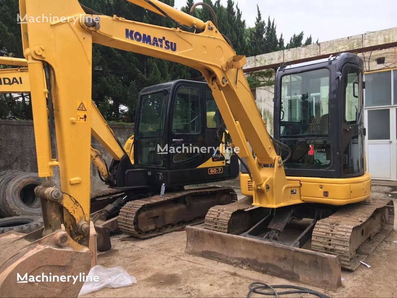 Komatsu PC55MR-2 beltegraver