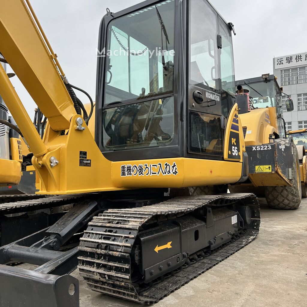 Komatsu PC56-7 tracked excavator