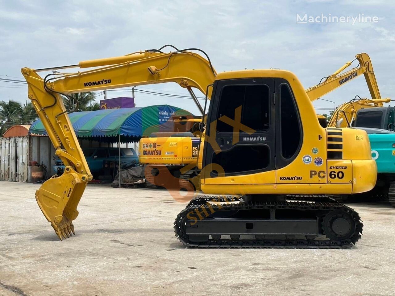 Komatsu PC60 excavadora de cadenas