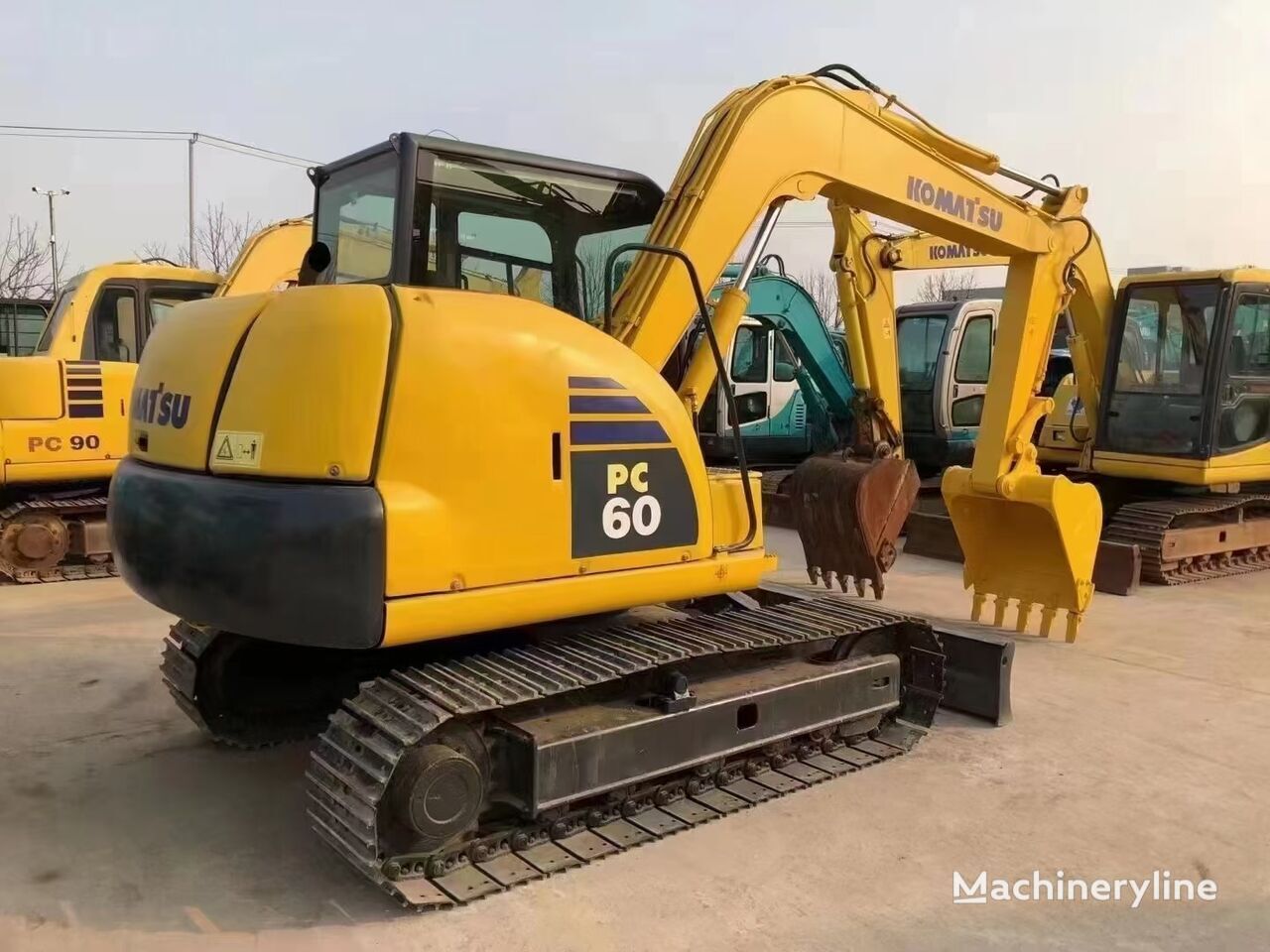 ερπυστριοφόρος εκσκαφέας Komatsu PC60-8