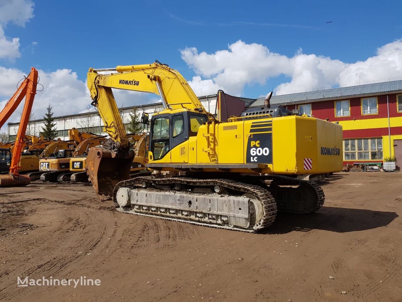 ερπυστριοφόρος εκσκαφέας Komatsu PC600LC-8K