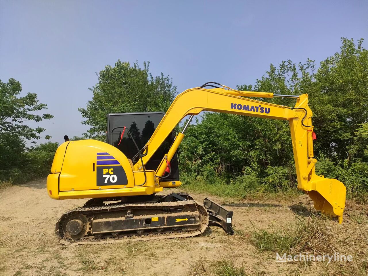 гусеничный экскаватор Komatsu PC70