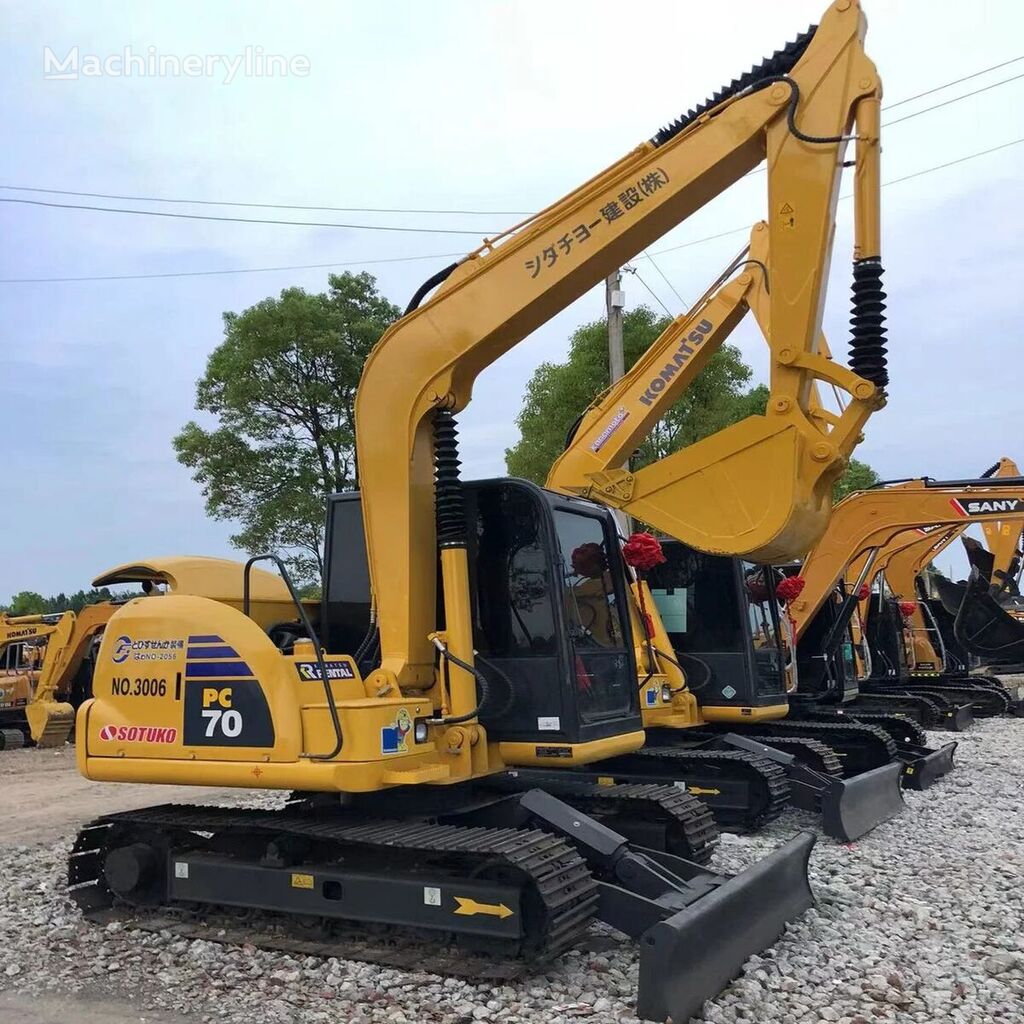 pelle sur chenilles Komatsu PC70-8