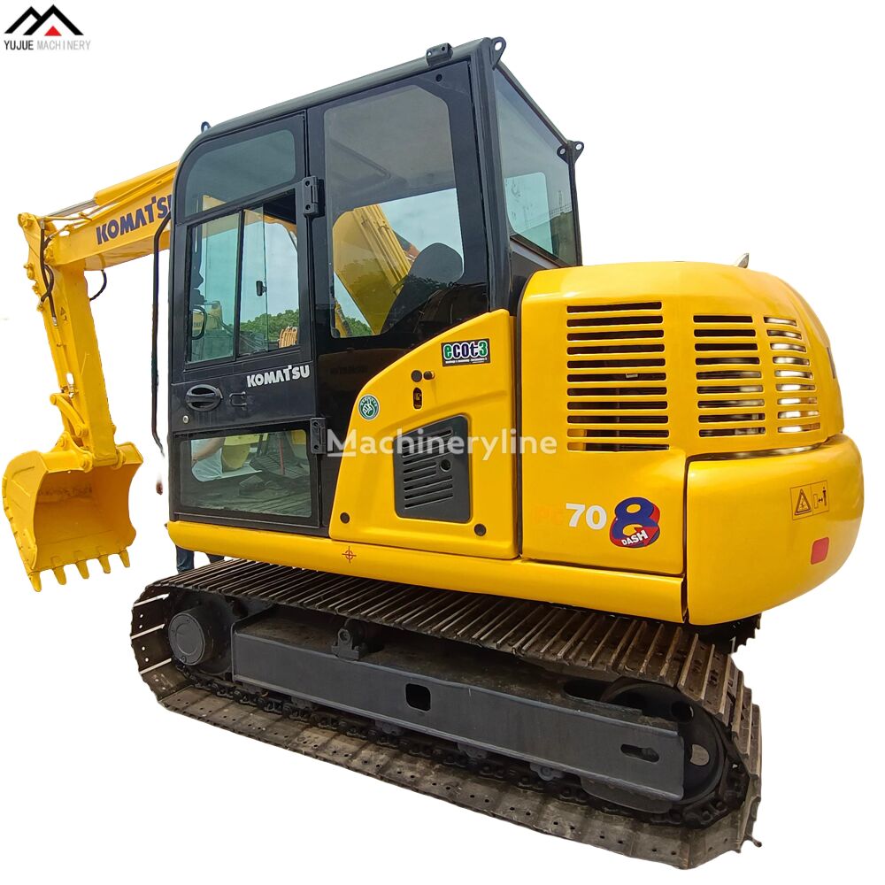 Komatsu PC70-8  kāpurķēžu ekskavators