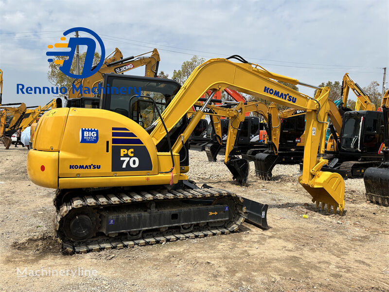 Komatsu PC70-8 tracked excavator